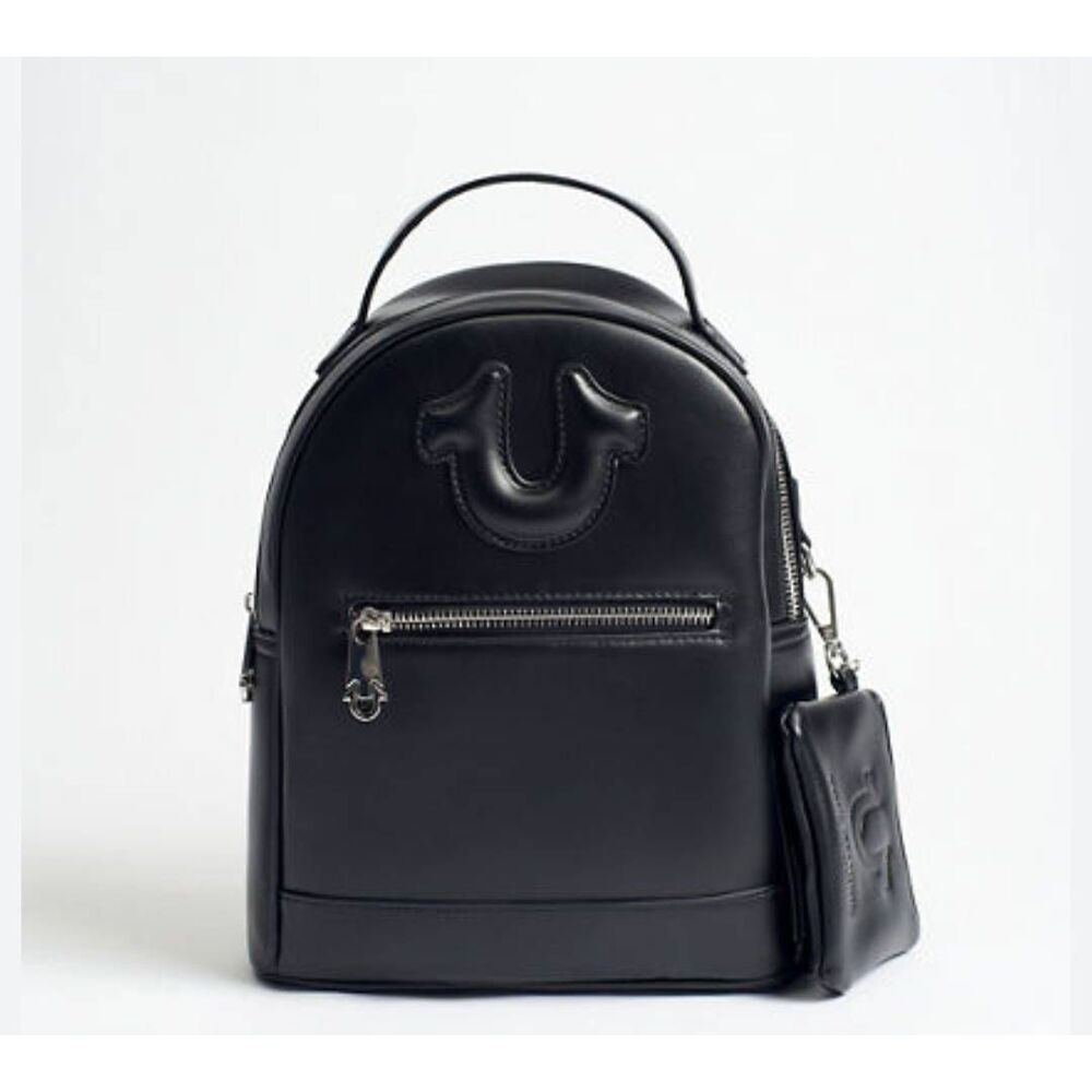 True Religion Horseshoe Logo Mini Backpack - Picture 2 of 12
